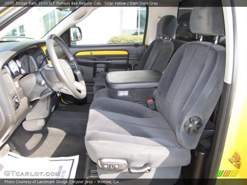Solar Yellow / Dark Slate Gray 2005 Dodge Ram 1500 SLT Rumble Bee Regular Cab