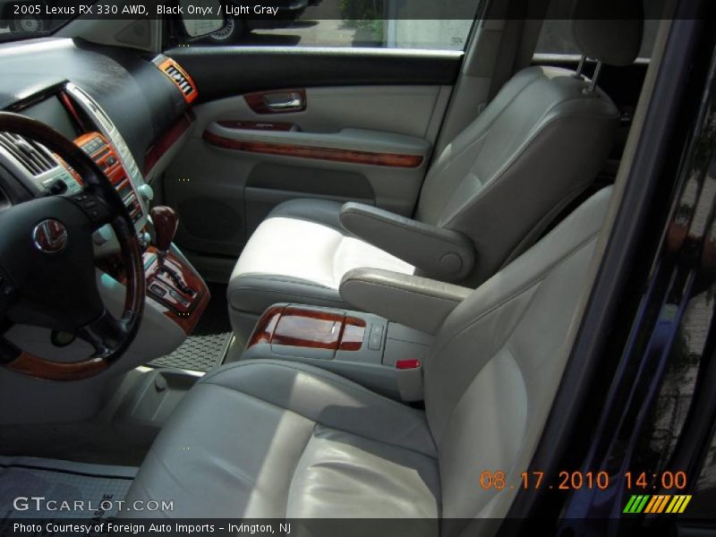 Black Onyx / Light Gray 2005 Lexus RX 330 AWD