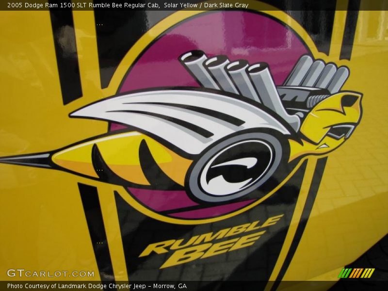 Solar Yellow / Dark Slate Gray 2005 Dodge Ram 1500 SLT Rumble Bee Regular Cab