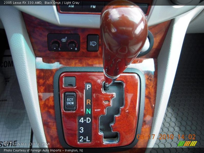 Black Onyx / Light Gray 2005 Lexus RX 330 AWD