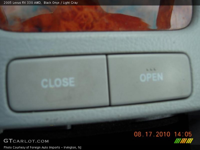 Black Onyx / Light Gray 2005 Lexus RX 330 AWD