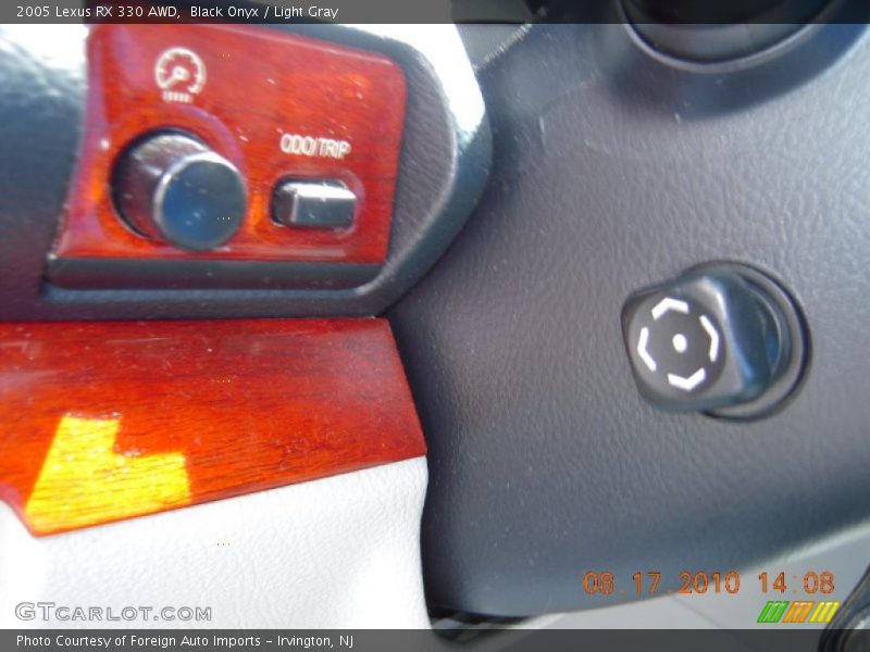 Black Onyx / Light Gray 2005 Lexus RX 330 AWD