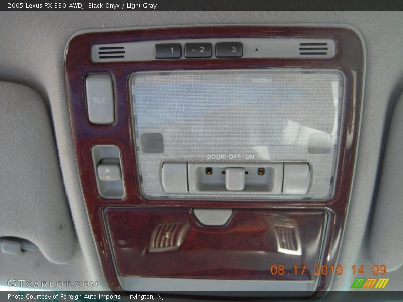 Black Onyx / Light Gray 2005 Lexus RX 330 AWD