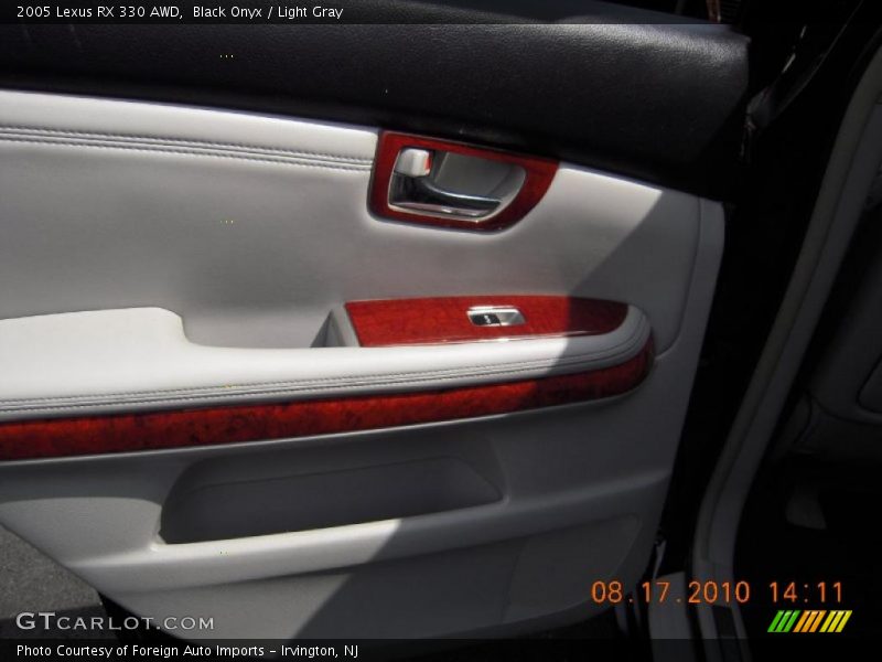 Black Onyx / Light Gray 2005 Lexus RX 330 AWD