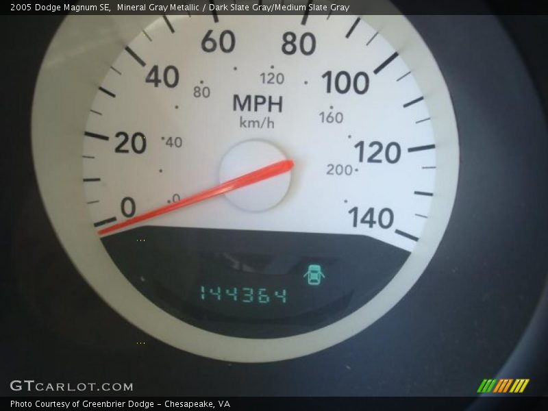 Mineral Gray Metallic / Dark Slate Gray/Medium Slate Gray 2005 Dodge Magnum SE