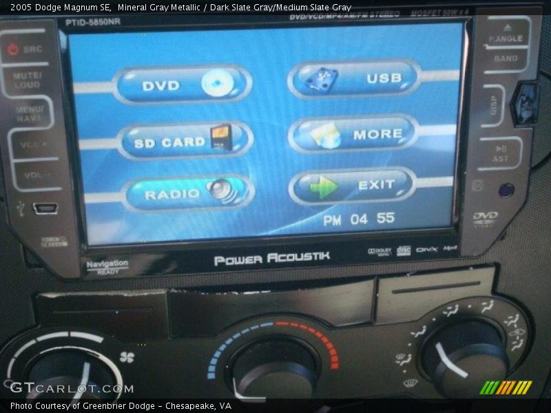 Mineral Gray Metallic / Dark Slate Gray/Medium Slate Gray 2005 Dodge Magnum SE