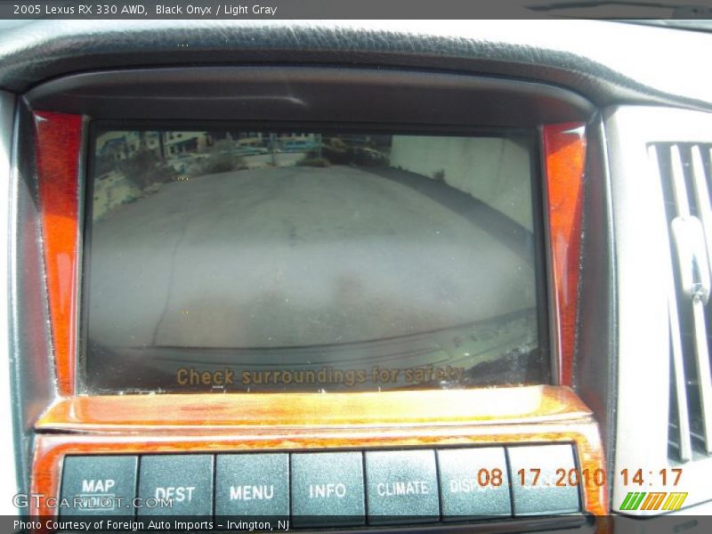 Black Onyx / Light Gray 2005 Lexus RX 330 AWD