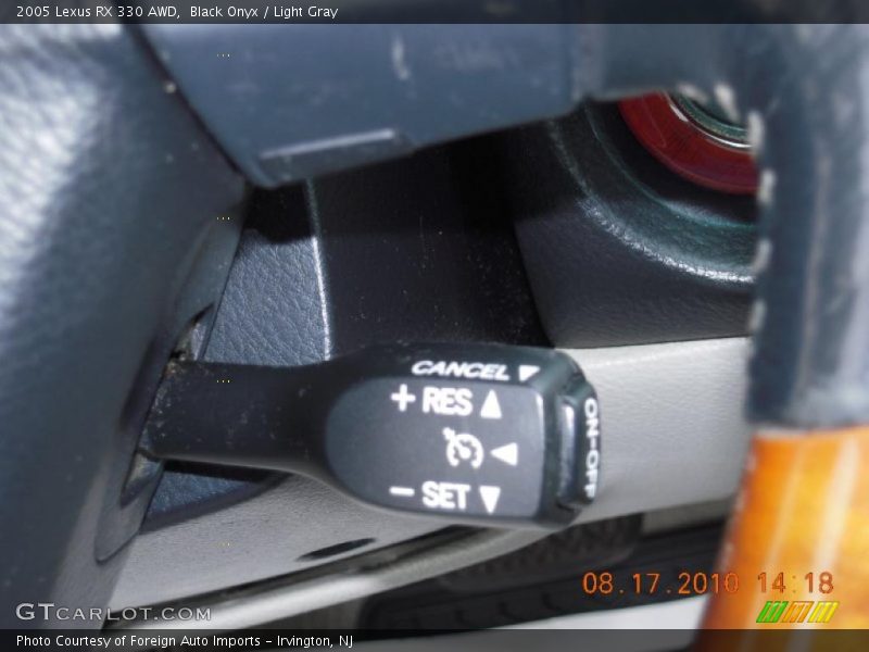 Black Onyx / Light Gray 2005 Lexus RX 330 AWD