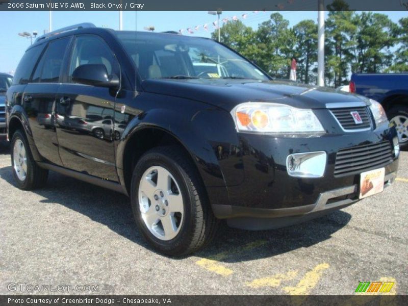 Black Onyx / Gray 2006 Saturn VUE V6 AWD