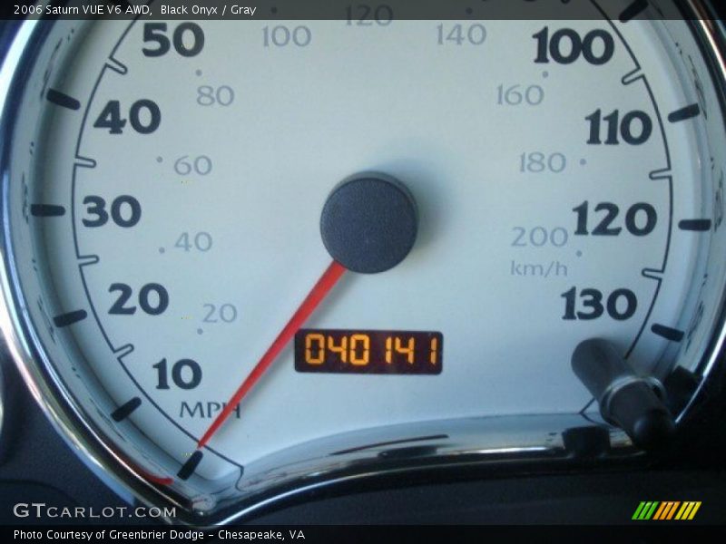 Black Onyx / Gray 2006 Saturn VUE V6 AWD