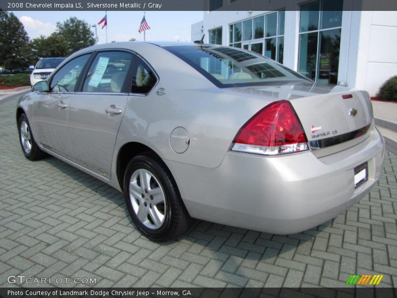 Silverstone Metallic / Gray 2008 Chevrolet Impala LS