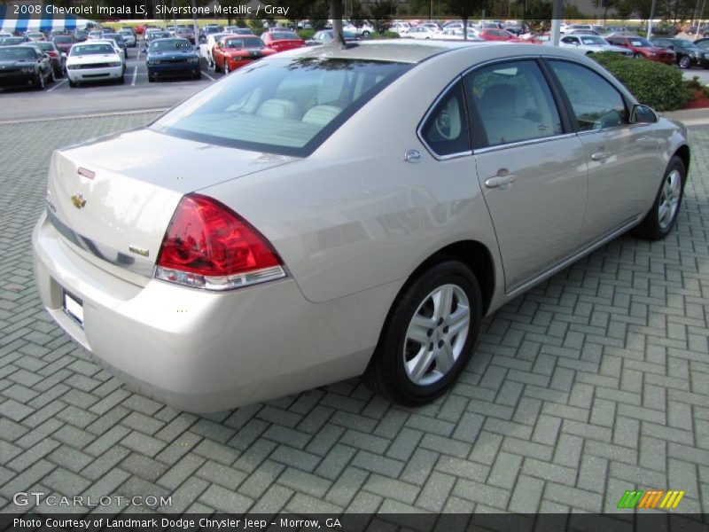 Silverstone Metallic / Gray 2008 Chevrolet Impala LS