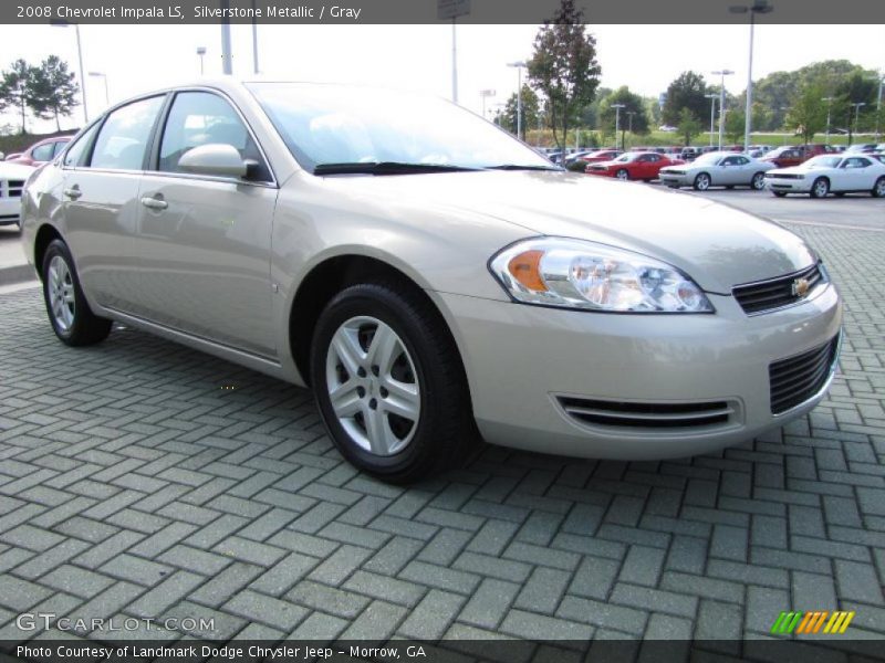 Silverstone Metallic / Gray 2008 Chevrolet Impala LS
