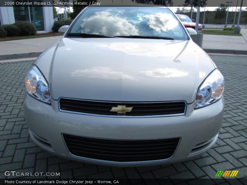 Silverstone Metallic / Gray 2008 Chevrolet Impala LS