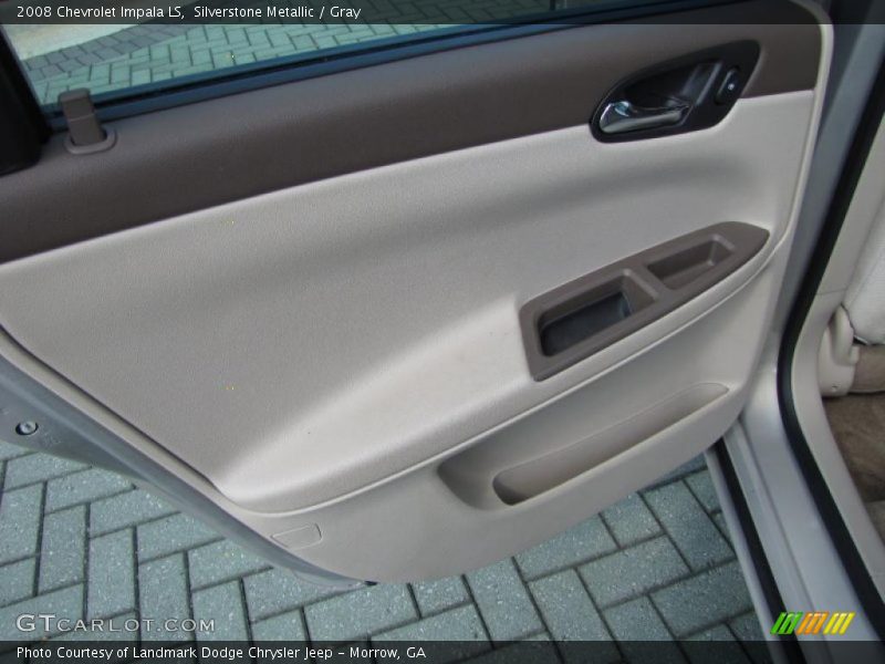Silverstone Metallic / Gray 2008 Chevrolet Impala LS