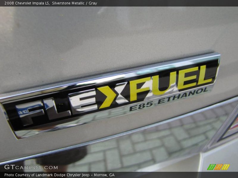 Silverstone Metallic / Gray 2008 Chevrolet Impala LS