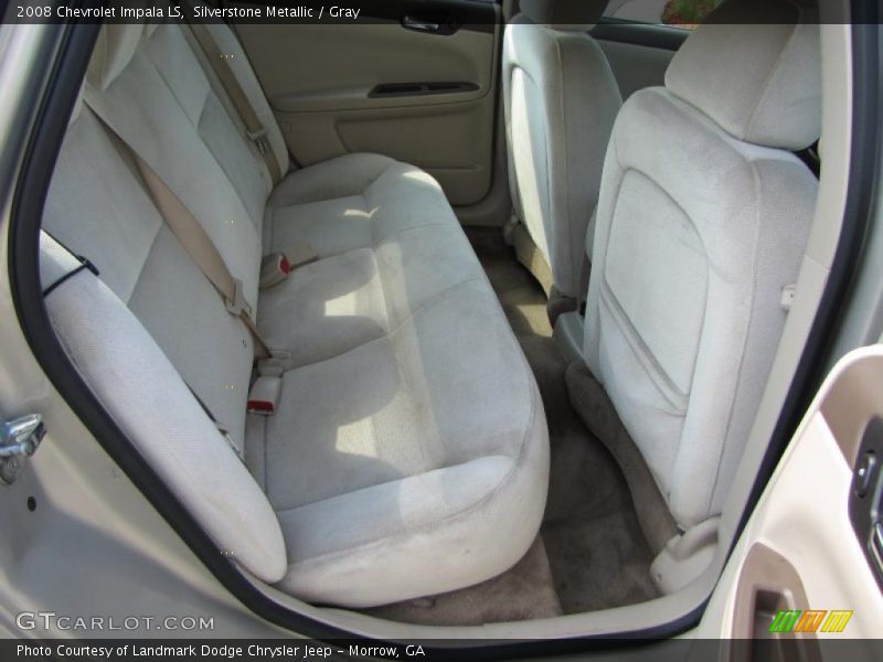 Silverstone Metallic / Gray 2008 Chevrolet Impala LS