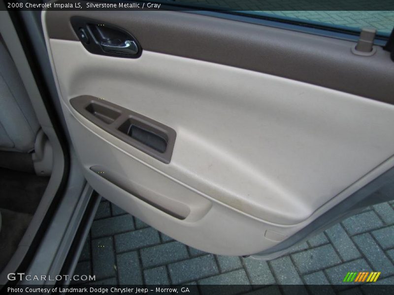 Silverstone Metallic / Gray 2008 Chevrolet Impala LS