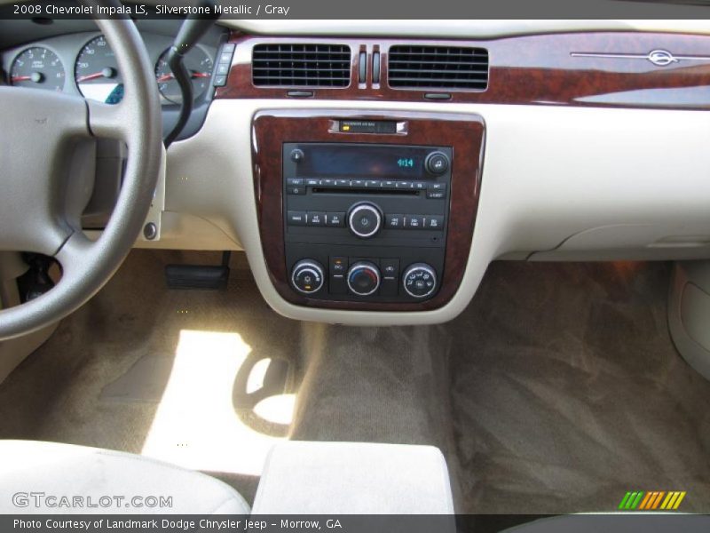 Silverstone Metallic / Gray 2008 Chevrolet Impala LS