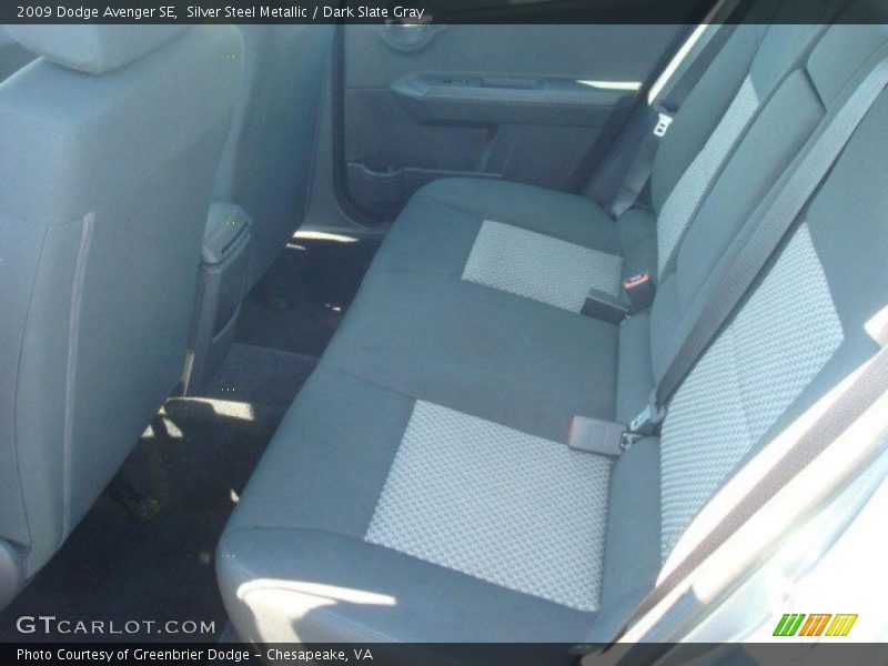 Silver Steel Metallic / Dark Slate Gray 2009 Dodge Avenger SE