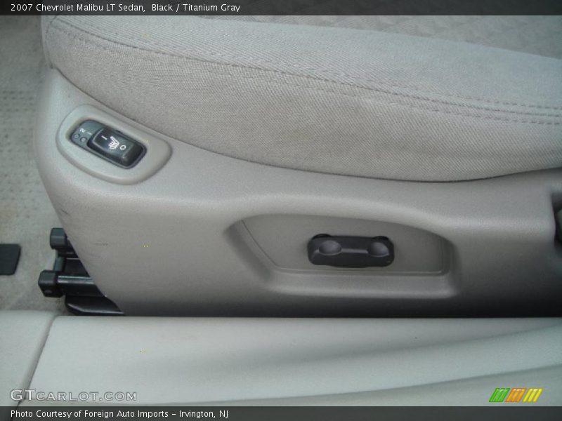 Black / Titanium Gray 2007 Chevrolet Malibu LT Sedan