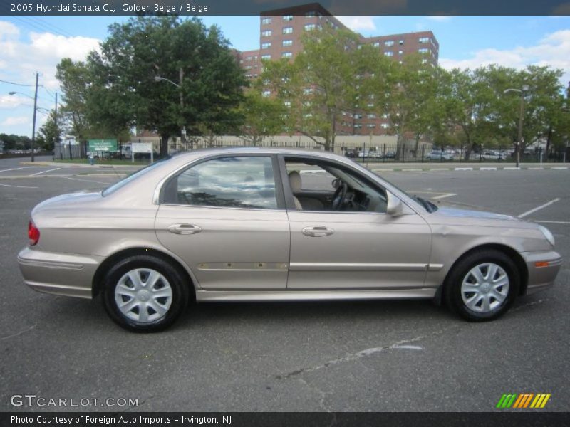 Golden Beige / Beige 2005 Hyundai Sonata GL