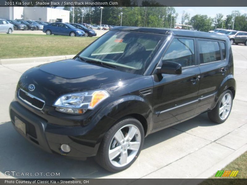 Shadow Black / Sand/Black Houndstooth Cloth 2011 Kia Soul !