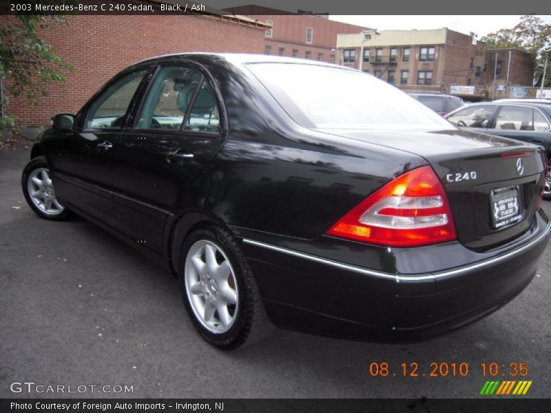 Black / Ash 2003 Mercedes-Benz C 240 Sedan