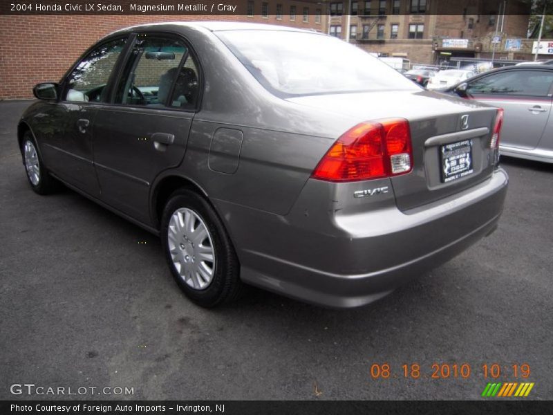 Magnesium Metallic / Gray 2004 Honda Civic LX Sedan