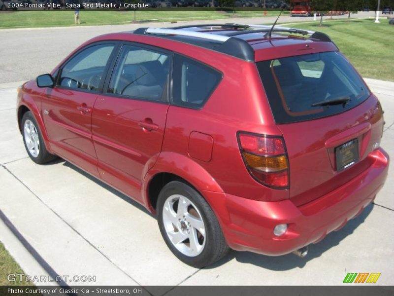 Salsa Red Metallic / Graphite 2004 Pontiac Vibe