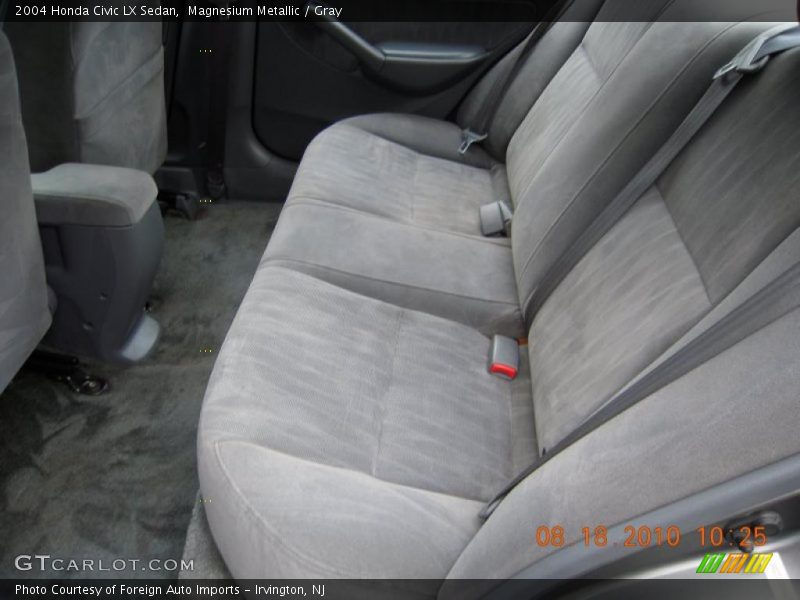 Magnesium Metallic / Gray 2004 Honda Civic LX Sedan