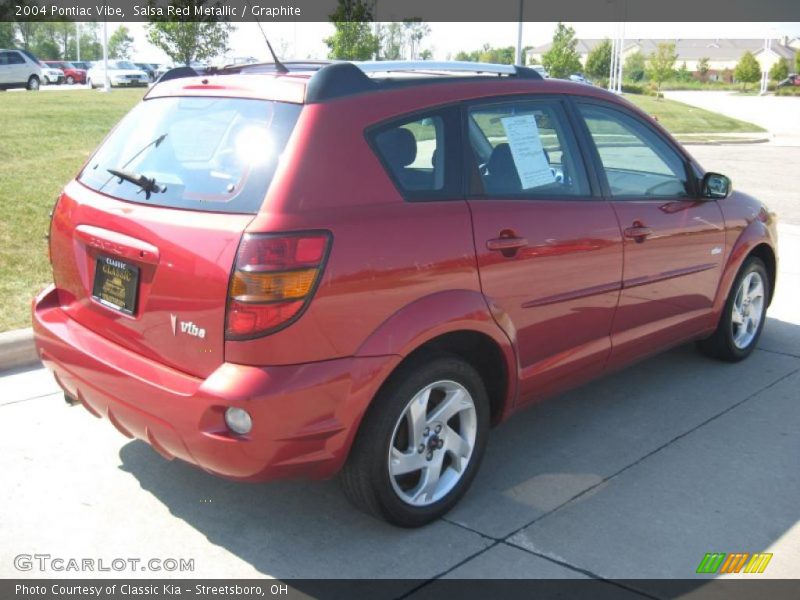 Salsa Red Metallic / Graphite 2004 Pontiac Vibe