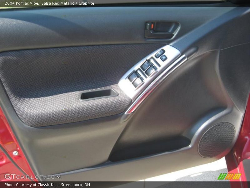 Salsa Red Metallic / Graphite 2004 Pontiac Vibe