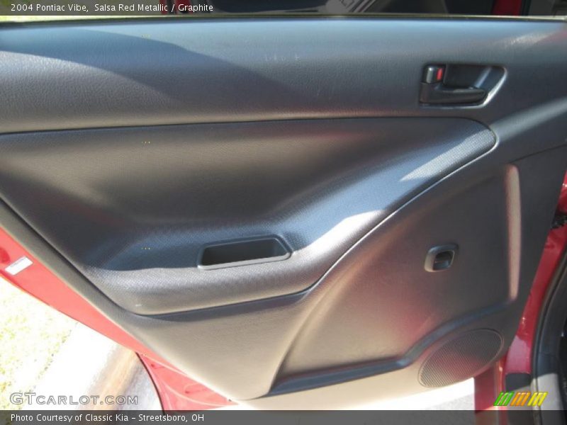 Salsa Red Metallic / Graphite 2004 Pontiac Vibe
