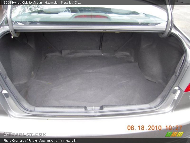 Magnesium Metallic / Gray 2004 Honda Civic LX Sedan