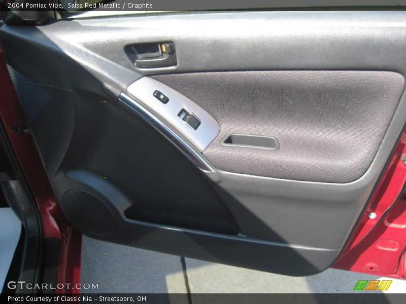 Salsa Red Metallic / Graphite 2004 Pontiac Vibe