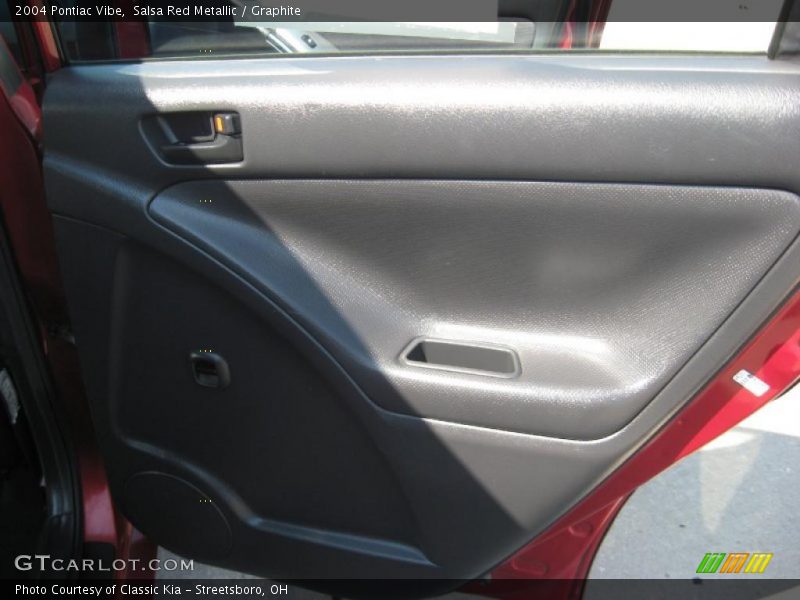 Salsa Red Metallic / Graphite 2004 Pontiac Vibe