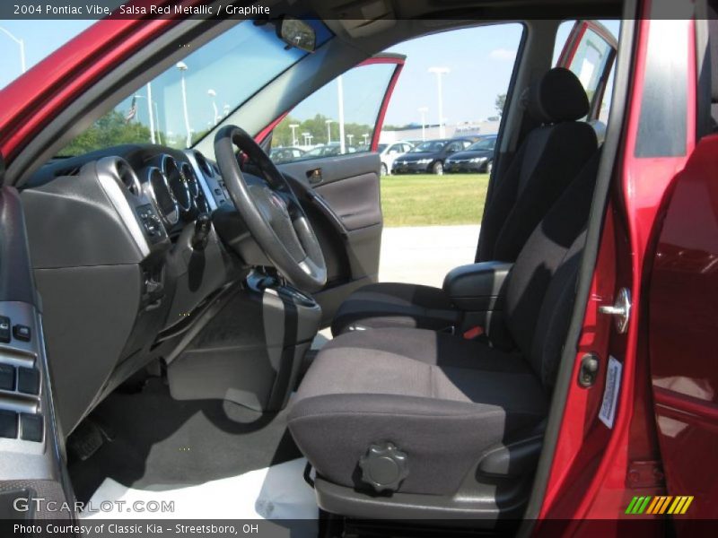 Salsa Red Metallic / Graphite 2004 Pontiac Vibe