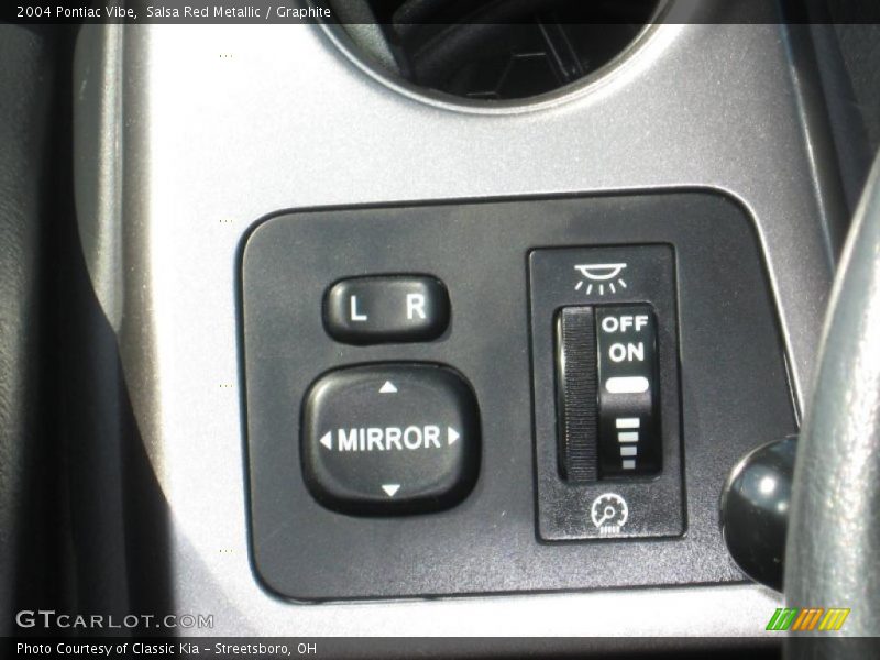 Salsa Red Metallic / Graphite 2004 Pontiac Vibe