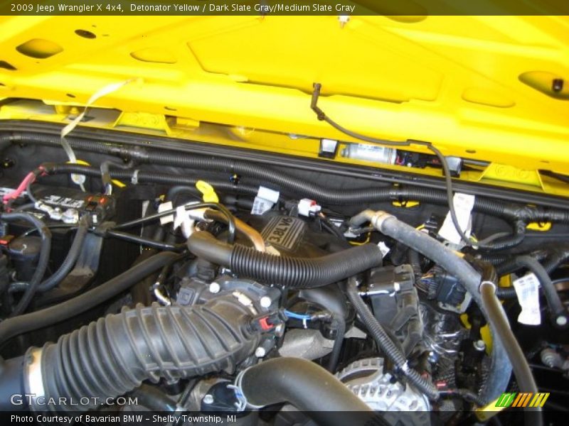 Detonator Yellow / Dark Slate Gray/Medium Slate Gray 2009 Jeep Wrangler X 4x4