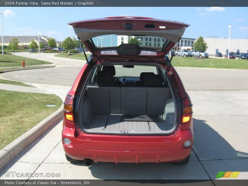 Salsa Red Metallic / Graphite 2004 Pontiac Vibe