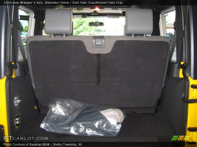Detonator Yellow / Dark Slate Gray/Medium Slate Gray 2009 Jeep Wrangler X 4x4