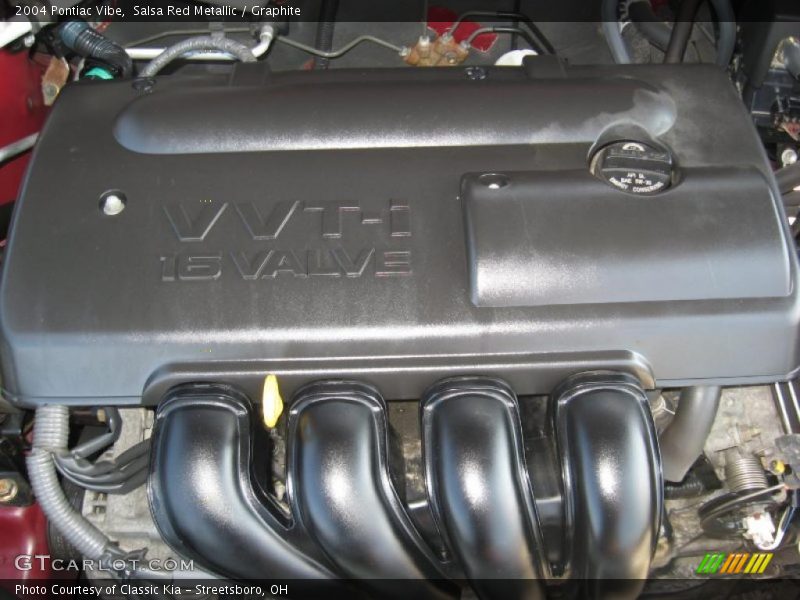 Salsa Red Metallic / Graphite 2004 Pontiac Vibe