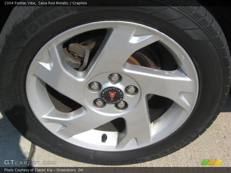 Salsa Red Metallic / Graphite 2004 Pontiac Vibe