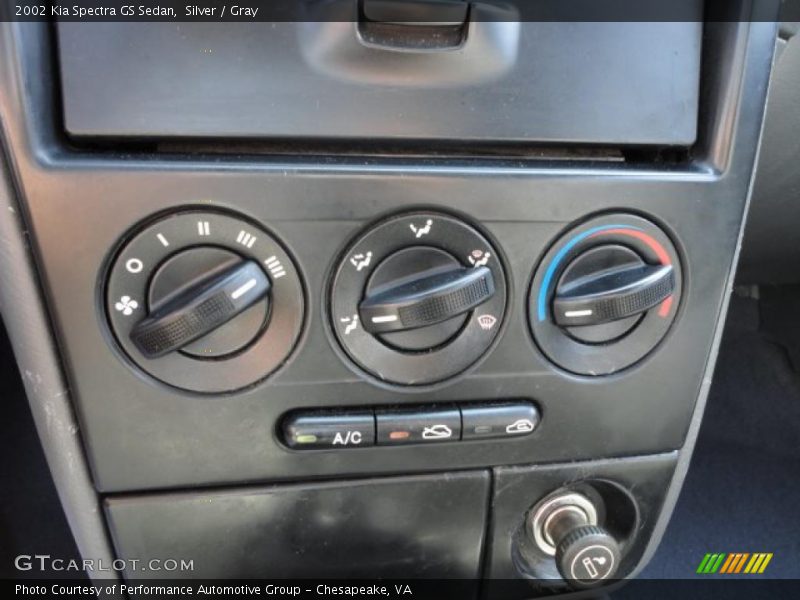 Silver / Gray 2002 Kia Spectra GS Sedan