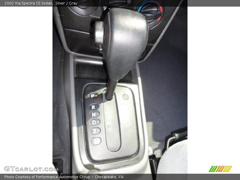 Silver / Gray 2002 Kia Spectra GS Sedan