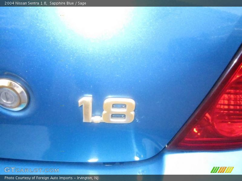 Sapphire Blue / Sage 2004 Nissan Sentra 1.8