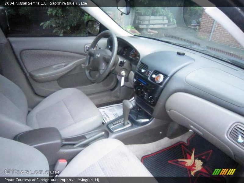 Sapphire Blue / Sage 2004 Nissan Sentra 1.8