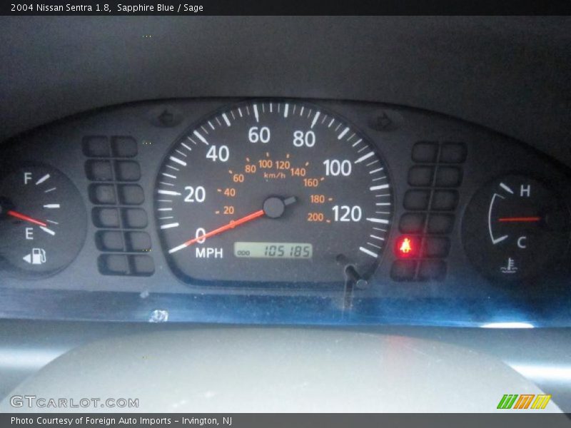 Sapphire Blue / Sage 2004 Nissan Sentra 1.8