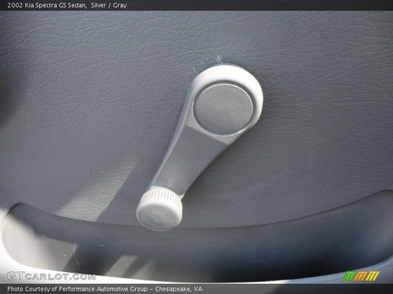 Silver / Gray 2002 Kia Spectra GS Sedan